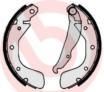 Set saboti frana OPEL TIGRA (95) (1994 - 2000) BREMBO S 59 511 piesa NOUA