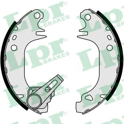 Set saboti frana PEUGEOT 106 I (1A, 1C) (1991 - 1996) LPR 04930 piesa NOUA