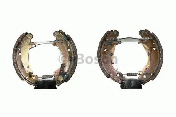 Set saboti frana PEUGEOT 106 II (1) (1996 - 2016) BOSCH 0 204 114 028 piesa NOUA