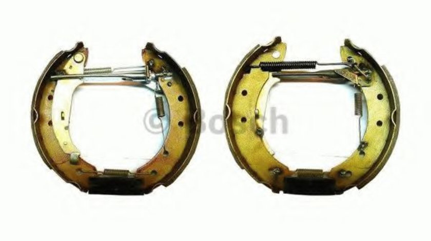 Set saboti frana PEUGEOT 206 Hatchback (2A/C) (1998 - 2016) BOSCH 0 204 114 605 piesa NOUA