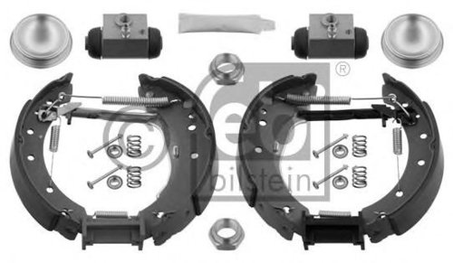 Set saboti frana PEUGEOT 206 SW (2E/K) (2002 - 2016) FEBI BILSTEIN 37524 piesa NOUA