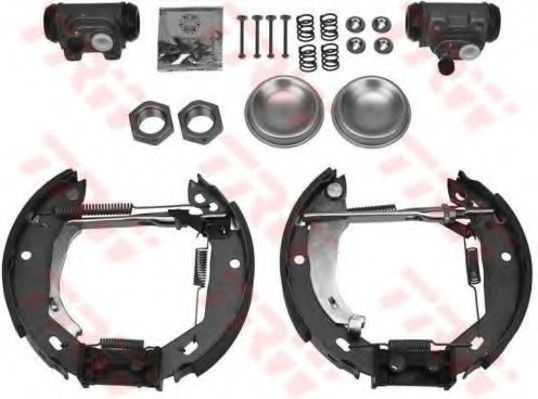 Set saboti frana PEUGEOT 306 (7B, N3, N5) (1993 - 2003) TRW GSK1136 piesa NOUA