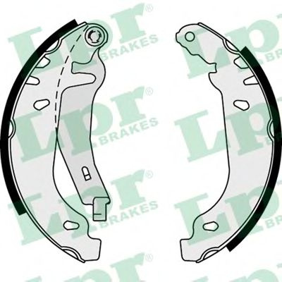 Set saboti frana PEUGEOT 306 (7B, N3, N5) (1993 - 2003) LPR 07830 piesa NOUA