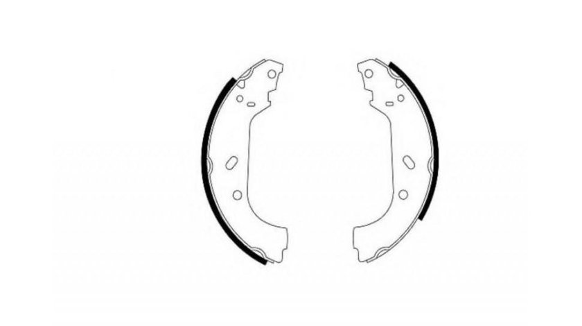 Set saboti frana Peugeot 806 (221) 1994-2002 #2 03013703142