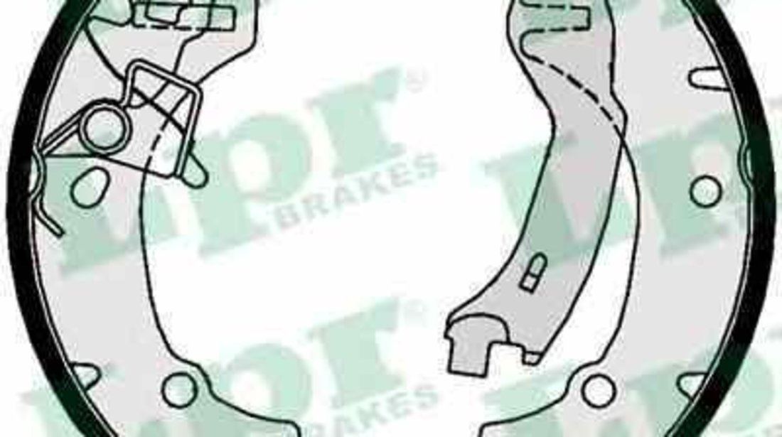 Set saboti frana PIAGGIO PORTER platou / sasiu LPR 09770