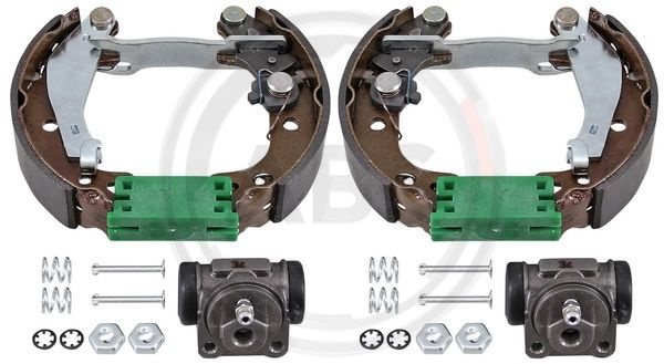 Set saboti frana puntea spate (111402 ABS) Citroen