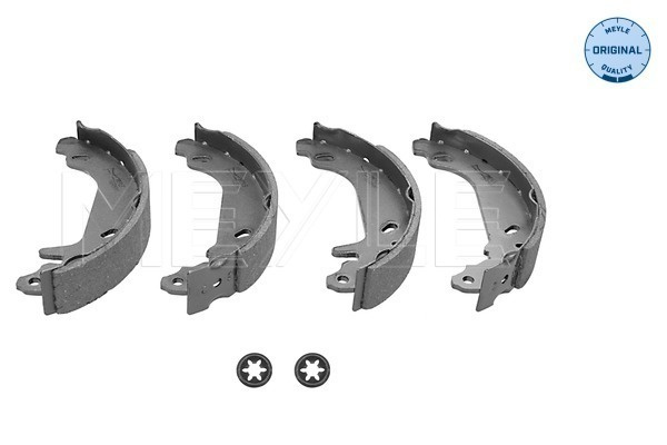 Set saboti frana puntea spate (11145330003 MEYLE) Citroen,PEUGEOT