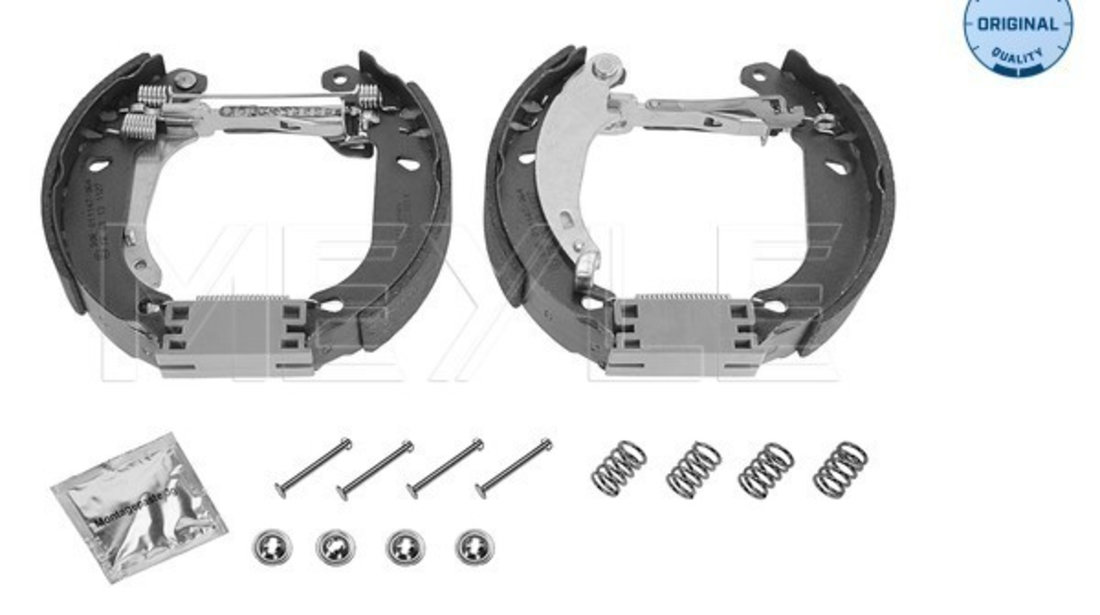 Set saboti frana puntea spate (11145330005K MEYLE) PEUGEOT