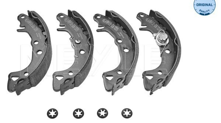 Set saboti frana puntea spate (11145330017 MEYLE) Citroen,PEUGEOT