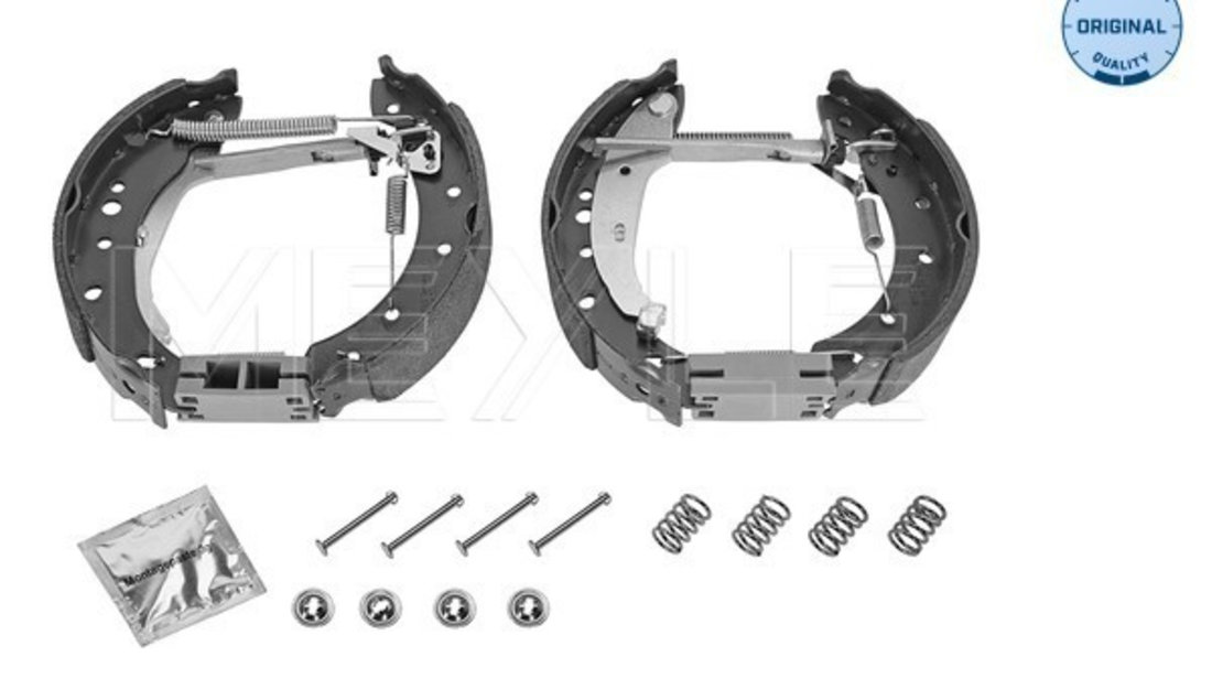 Set saboti frana puntea spate (11145330020K MEYLE) PEUGEOT