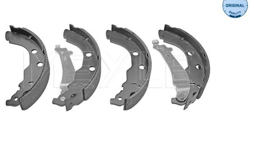 Set saboti frana puntea spate (11145330022 MEYLE) PEUGEOT