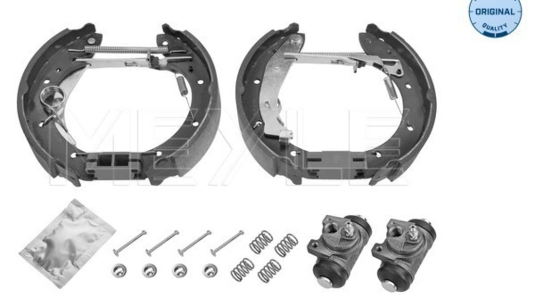 Set saboti frana puntea spate (11145330024 MEYLE) Citroen,PEUGEOT,PROTON