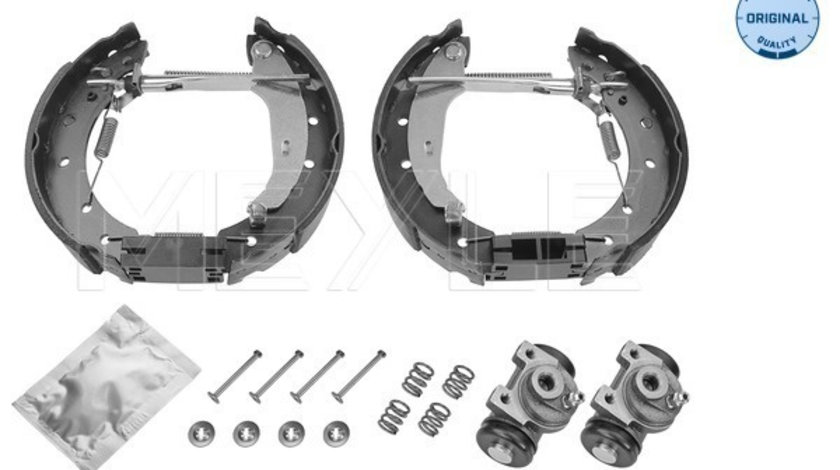 Set saboti frana puntea spate (11145330025 MEYLE) DACIA,RENAULT