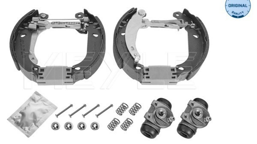 Set saboti frana puntea spate (11145330037 MEYLE) PEUGEOT