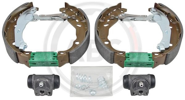 Set saboti frana puntea spate (111477 ABS) DACIA,RENAULT