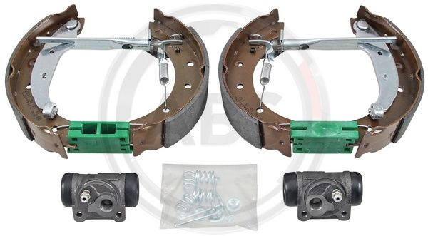 Set saboti frana puntea spate (111489 ABS) RENAULT