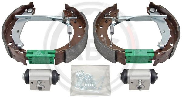 Set saboti frana puntea spate (111514 ABS) PEUGEOT