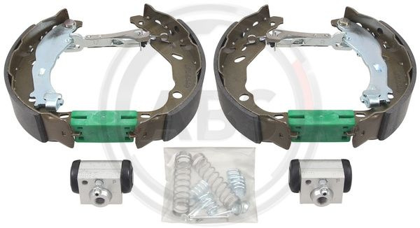 Set saboti frana puntea spate (111524 ABS) Citroen,PEUGEOT