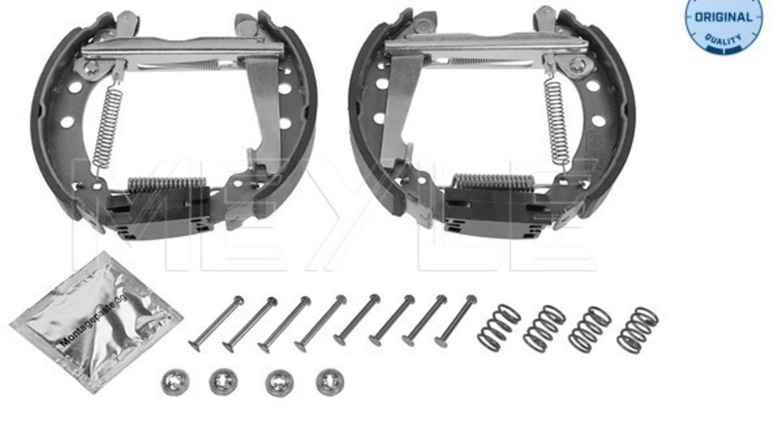 Set saboti frana puntea spate (1145330004K MEYLE) AUDI,SEAT,VW