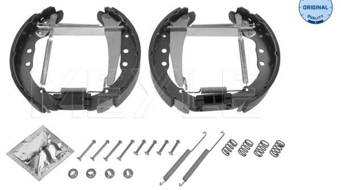 Set saboti frana puntea spate (1145330006K MEYLE) AUDI,SEAT,VW