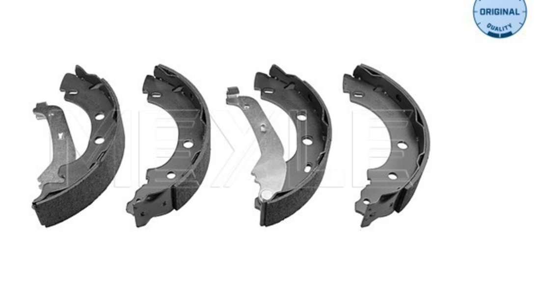 Set saboti frana puntea spate (16145330002 MEYLE) NISSAN,RENAULT