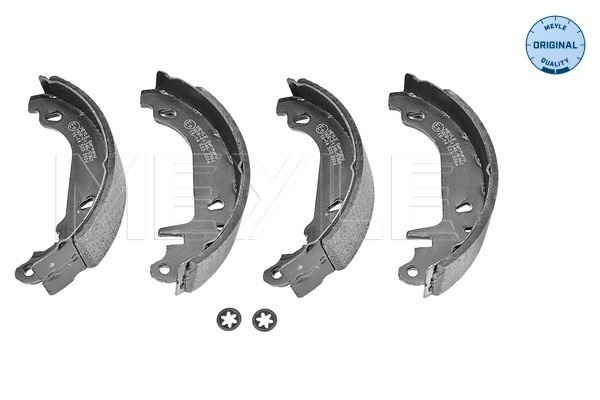 Set saboti frana puntea spate (16145330004 MEYLE) RENAULT