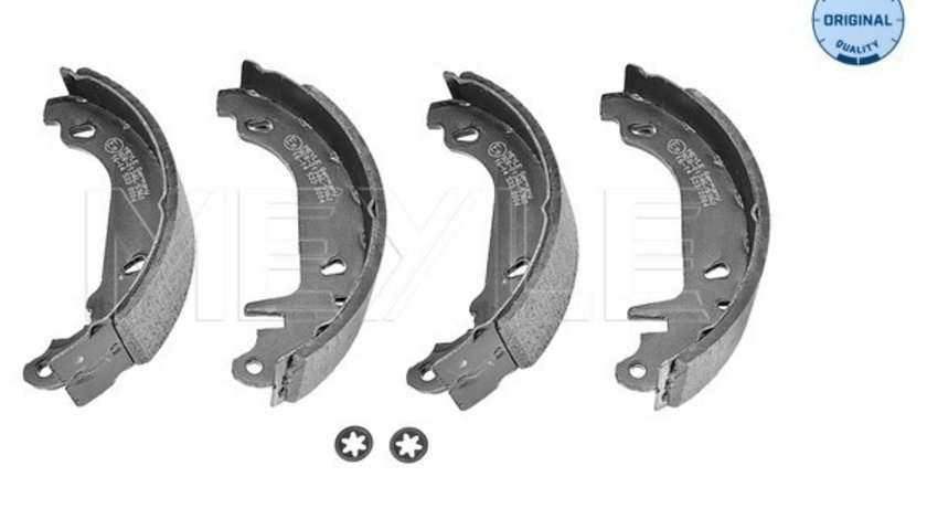 Set saboti frana puntea spate (16145330004 MEYLE) RENAULT