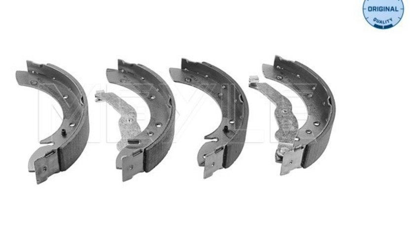 Set saboti frana puntea spate (16145330011 MEYLE) RENAULT