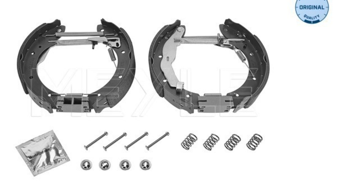 Set saboti frana puntea spate (16145330011K MEYLE) RENAULT