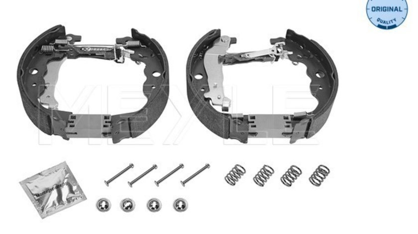 Set saboti frana puntea spate (16145330016K MEYLE) DACIA,MERCEDES-BENZ,RENAULT