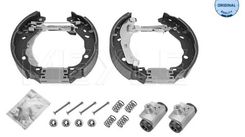 Set saboti frana puntea spate (16145330020 MEYLE) Citroen,DACIA,PEUGEOT,RENAULT