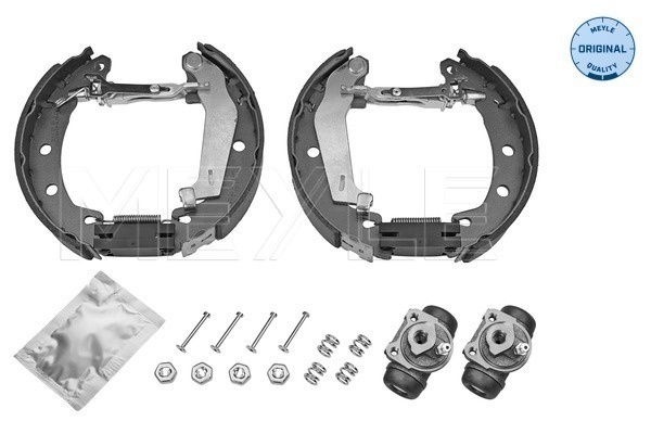 Set saboti frana puntea spate (16145330021 MEYLE) RENAULT