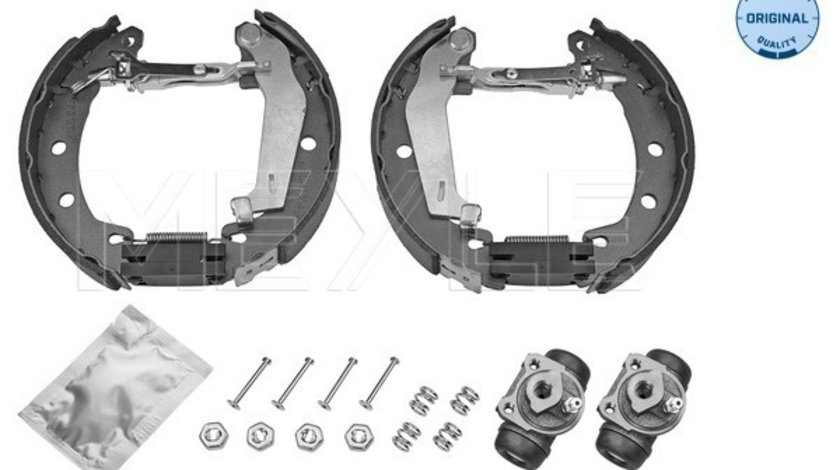 Set saboti frana puntea spate (16145330021 MEYLE) RENAULT