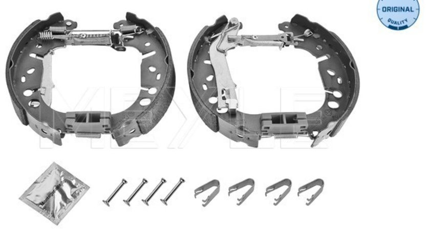 Set saboti frana puntea spate (2145330007K MEYLE) FIAT,OPEL