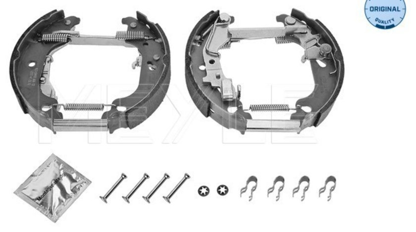 Set saboti frana puntea spate (2145330013K MEYLE) FIAT