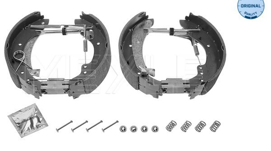 Set saboti frana puntea spate (2145330020K MEYLE) Citroen,FIAT,PEUGEOT