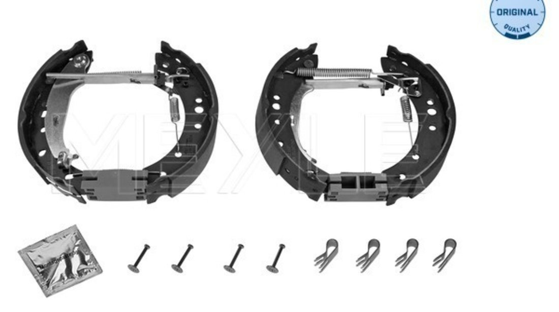 Set saboti frana puntea spate (32145330025K MEYLE) MITSUBISHI,SMART