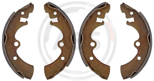 Set saboti frana puntea spate (8529 ABS) NISSAN