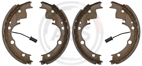 Set saboti frana puntea spate (8931 ABS) ALFA ROMEO,BEDFORD,IVECO