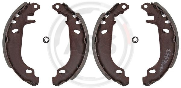 Set saboti frana puntea spate (8932 ABS) Citroen,PEUGEOT