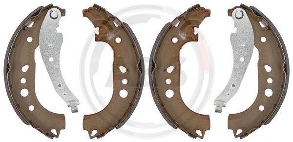 Set saboti frana puntea spate (9378 ABS) RENAULT,SMART