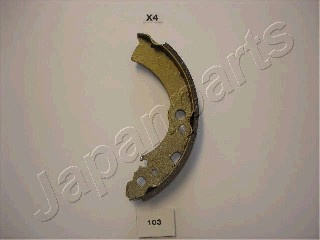Set saboti frana puntea spate (GF103AF JAPANPARTS) NISSAN