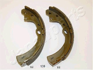 Set saboti frana puntea spate (GF138AF JAPANPARTS) NISSAN