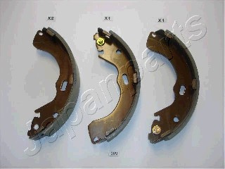 Set saboti frana puntea spate (GF309AF JAPANPARTS) MAZDA