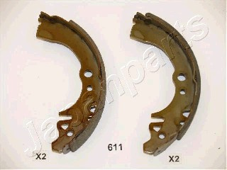 Set saboti frana puntea spate (GF611AF JAPANPARTS) DAIHATSU