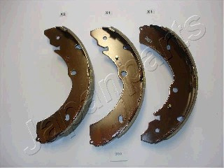 Set saboti frana puntea spate (GF900AF JAPANPARTS) GREAT WALL,ISUZU