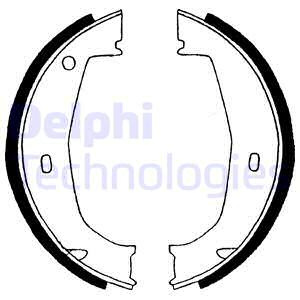 Set saboti frana puntea spate (LS1851 DELPHI) BMW,VAUXHALL