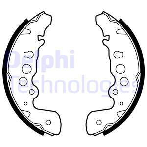 Set saboti frana puntea spate (LS1882 DELPHI) SUZUKI