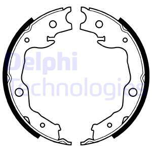Set saboti frana puntea spate (LS1999 DELPHI) LEXUS,NISSAN,RENAULT,TOYOTA