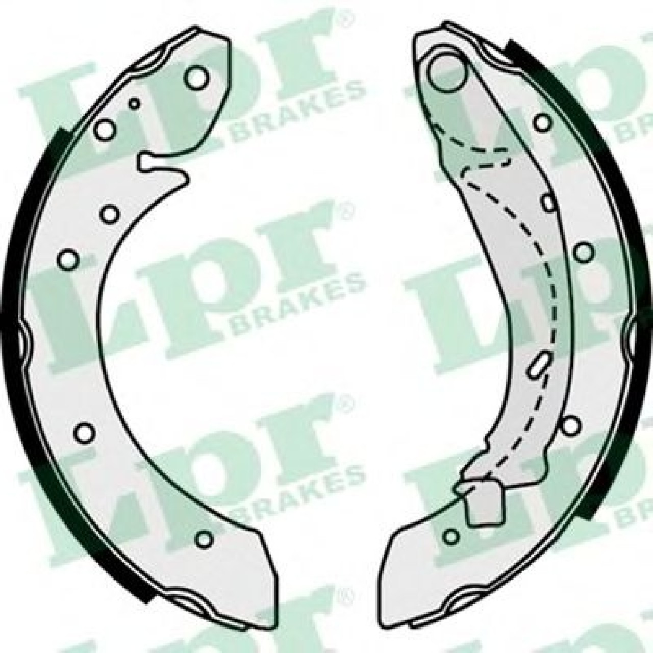 Set saboti frana RENAULT ESPACE III (JE0) (1996 - 2002) LPR 07730 piesa NOUA